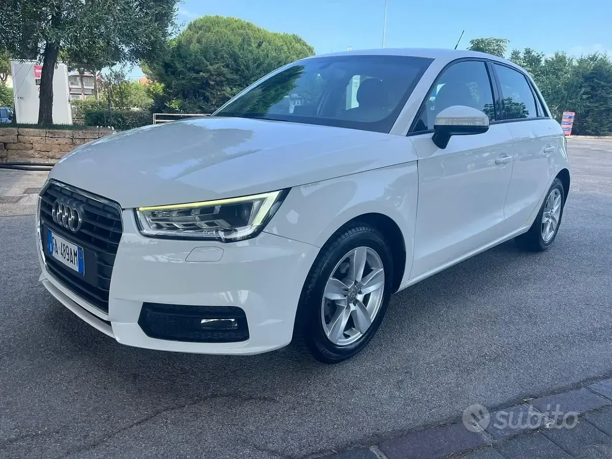 Usata Audi A1 95 CV (69 kW) 2015 Bianco Utilitaria