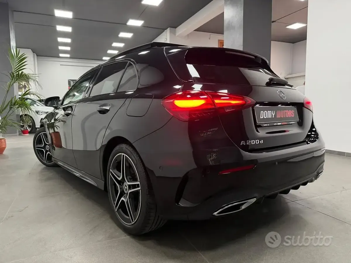 Usata Mercedes A200 AMG Line Premium 150 CV (110 kW) 2023 Nero Berlina