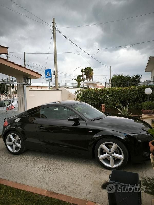 Usata Audi TT S-Line 200 CV (147 kW) 2008 Nero Coupé