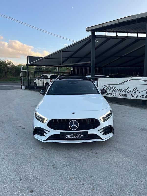 Usata Mercedes A180 Premium 115 CV (84 kW) 2020 Bianco Berlina