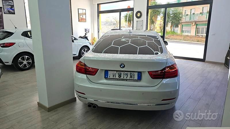 Usata BMW 420 Luxury Line 190 CV (139 kW) 2015 Bianco Coupé