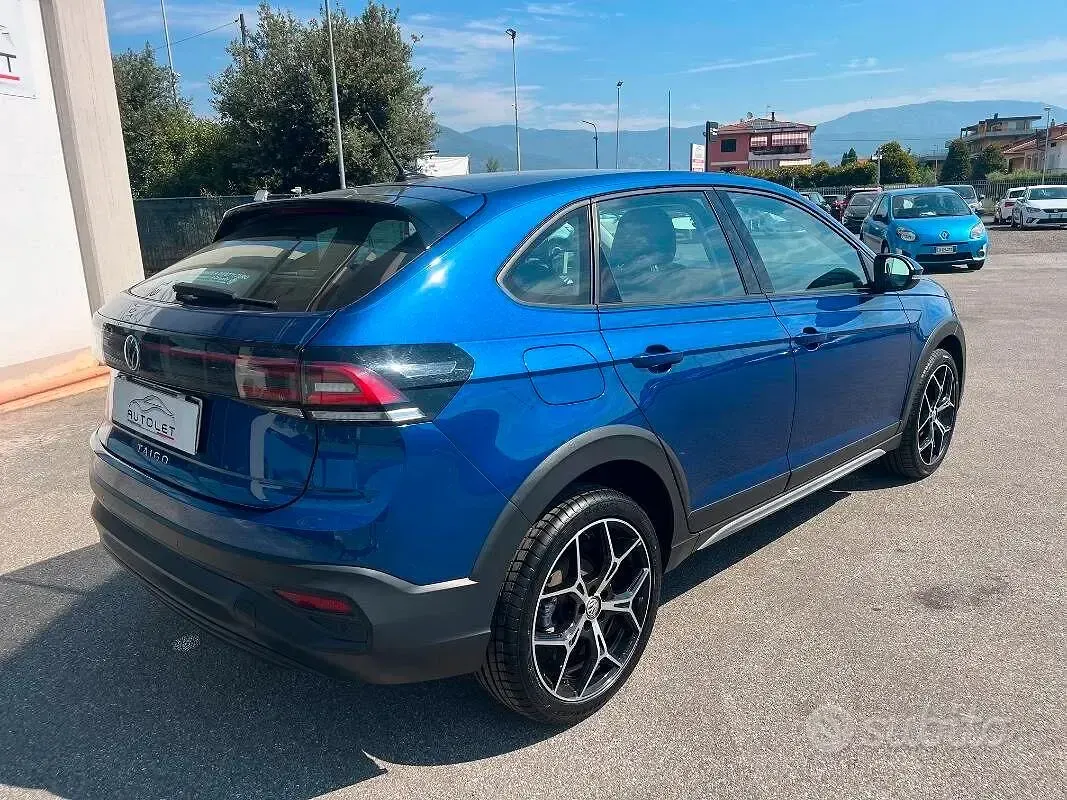 Usata VW Taigo Life 110 CV (80 kW) 2022 Blu/azzurro SUV