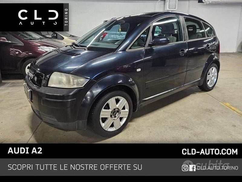 Usata Audi A2 75 CV (55 kW) 2000 Nero Utilitaria