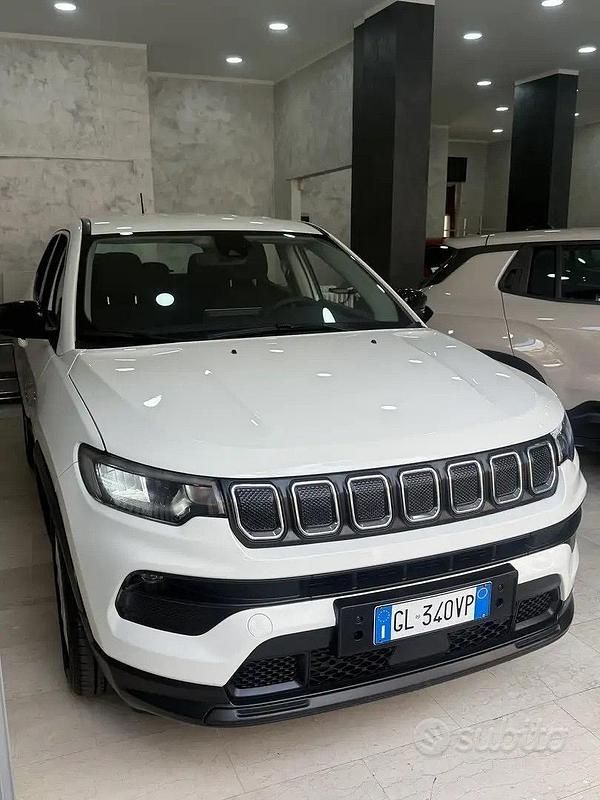 Usata Jeep Compass Longitude 131 CV (96 kW) 2022 Bianco SUV