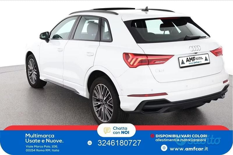 Usata Audi Q3 S-Line 150 CV (110 kW) 2023 Bianco SUV