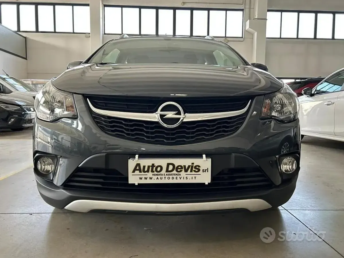 Usata Opel Karl Rocks 73 CV (53 kW) 2018 Grigio Utilitaria