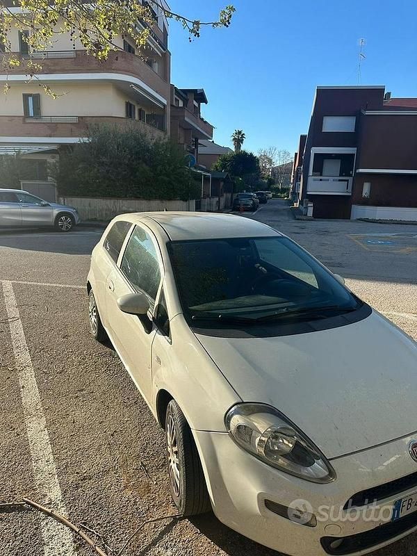 Usata Fiat Punto 2015 Bianco Utilitaria