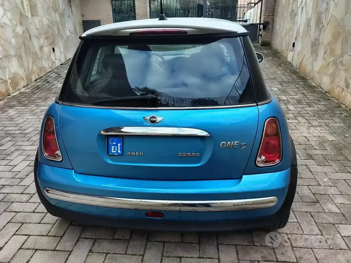 Usata Mini One D 88 CV (64 kW) 2005 Blu Utilitaria