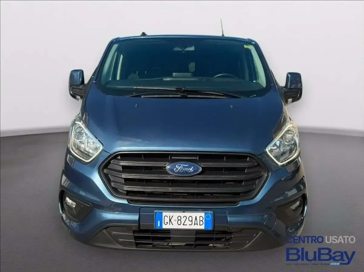 Usata Ford Transit Custom Trend 131 CV (96 kW) 2022 Blu Cabrio