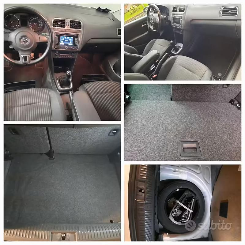 Usata VW Polo 90 CV (66 kW) 2012 Bianco Utilitaria