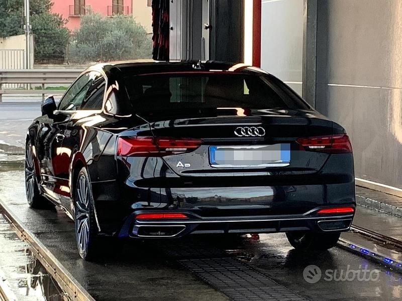 Usata Audi A5 204 CV (150 kW) 2020 Nero Coupé