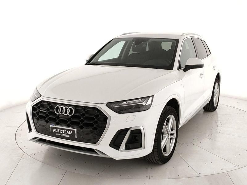 Bianco Usata 2023 Audi Q5 S-Line SUV | 41.500 € (Buon prezzo) - Immagine 1/3
