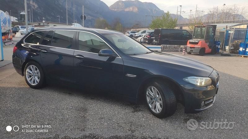 Usata BMW 520 190 CV (139 kW) 2015 Blu Station wagon