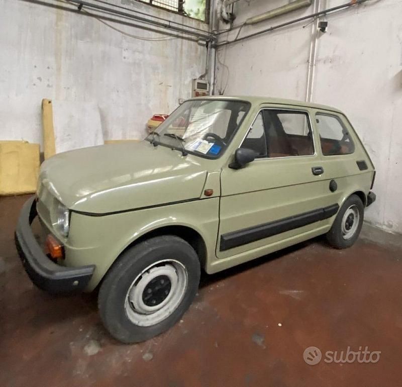 Usata Fiat 126 24 CV (17 kW) 1981 Verde(met.) Utilitaria