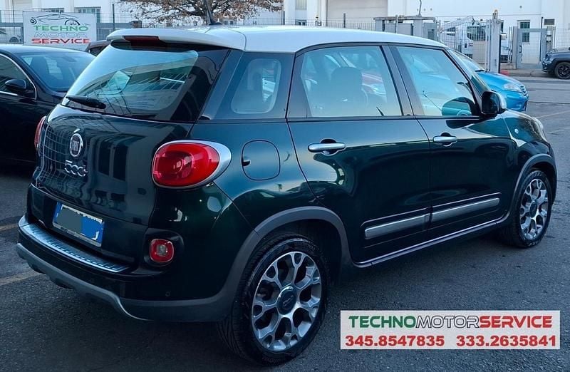 Usata Fiat 500L Trekking 120 CV (88 kW) 2017 Verde Monovolume