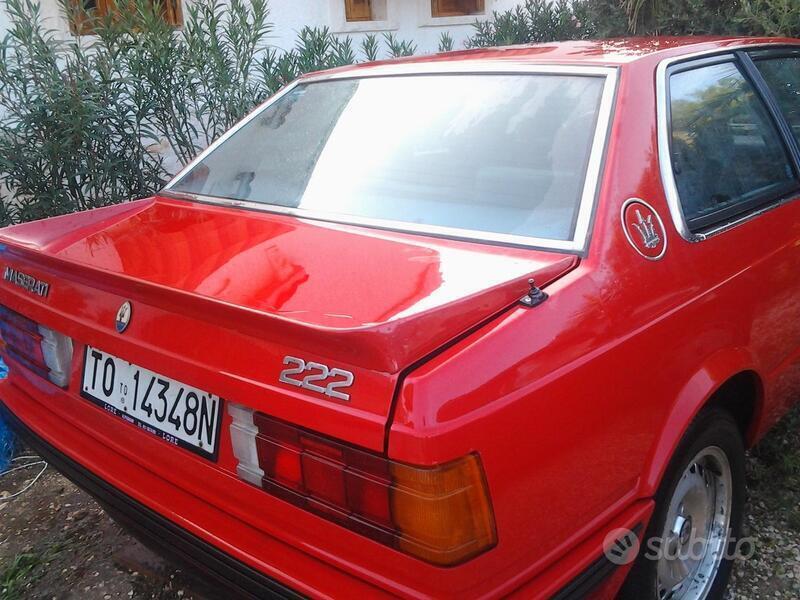 Usato 1988 Maserati Biturbo 2.0 Benzin 223 CV (15.000 €)