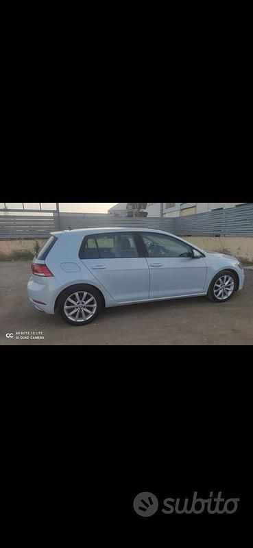 Usata VW Golf VII 2019 Bianco Utilitaria