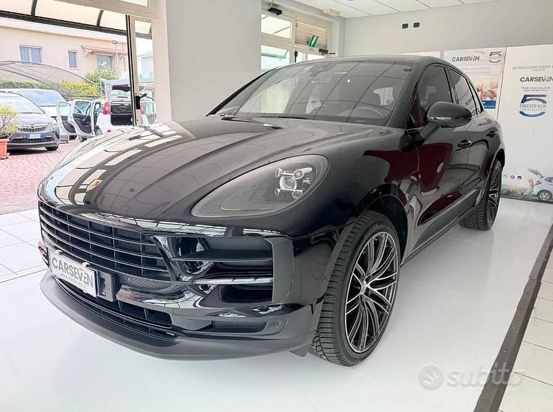 Usata Porsche Macan 245 CV (180 kW) 2019 Nero SUV