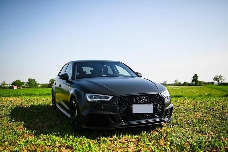Usata Audi A3 S-Line 150 CV (110 kW) 2019 Nero Berlina