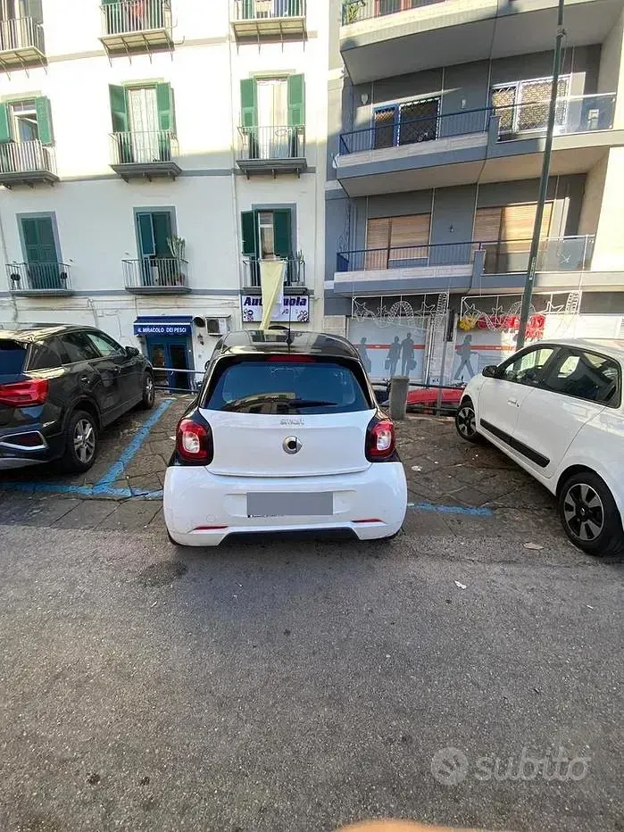 Usata Smart ForFour 71 CV (52 kW) 2019 Bianco Utilitaria