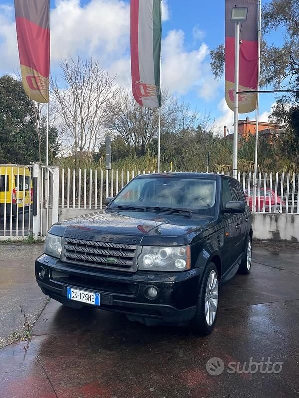 Nero Usata 2008 Land Rover Range Rover Sport S SUV | 7500 € (Ottimo prezzo) - Immagine 1/4