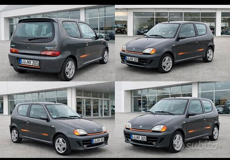 Usata Fiat 600 Abarth 1999 Grigio Berlina