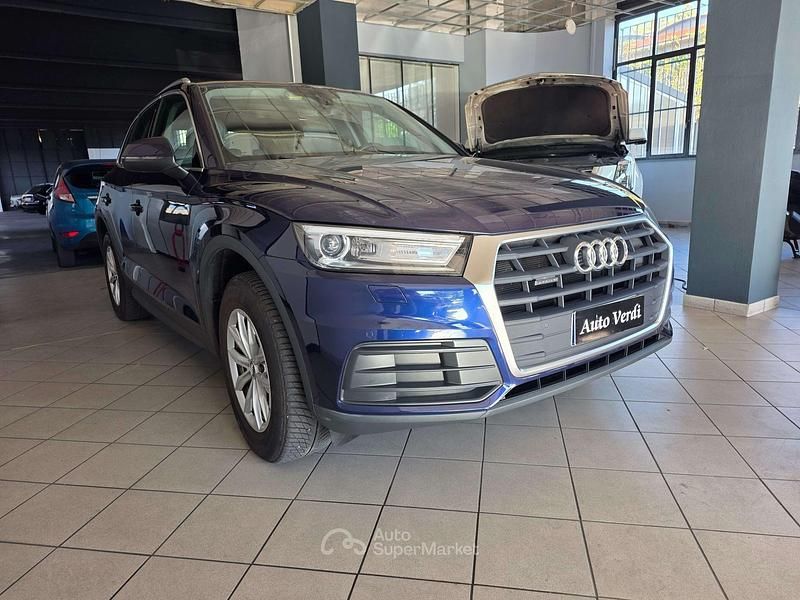 Usata Audi Q5 Ambiente 190 CV (139 kW) 2018 Blu/azzurro SUV