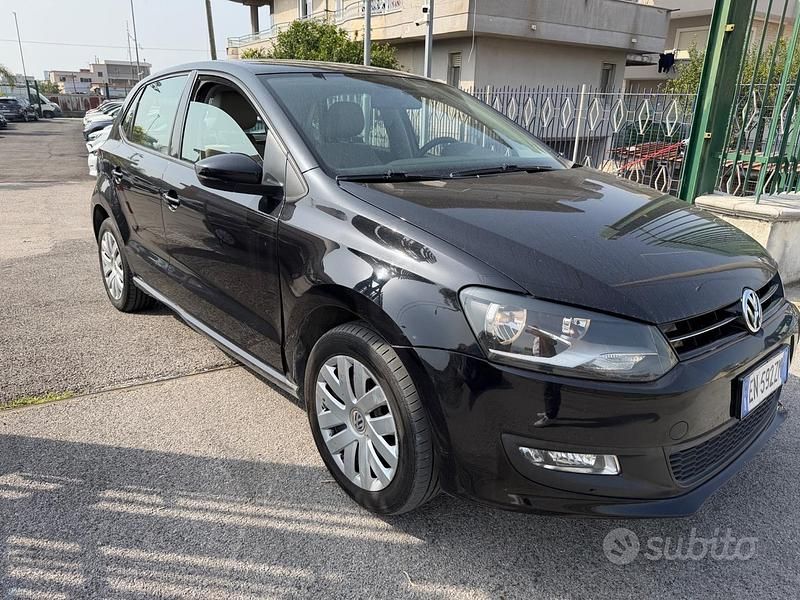 Usata VW Polo Trendline 74 CV (54 kW) 2012 Nero Utilitaria
