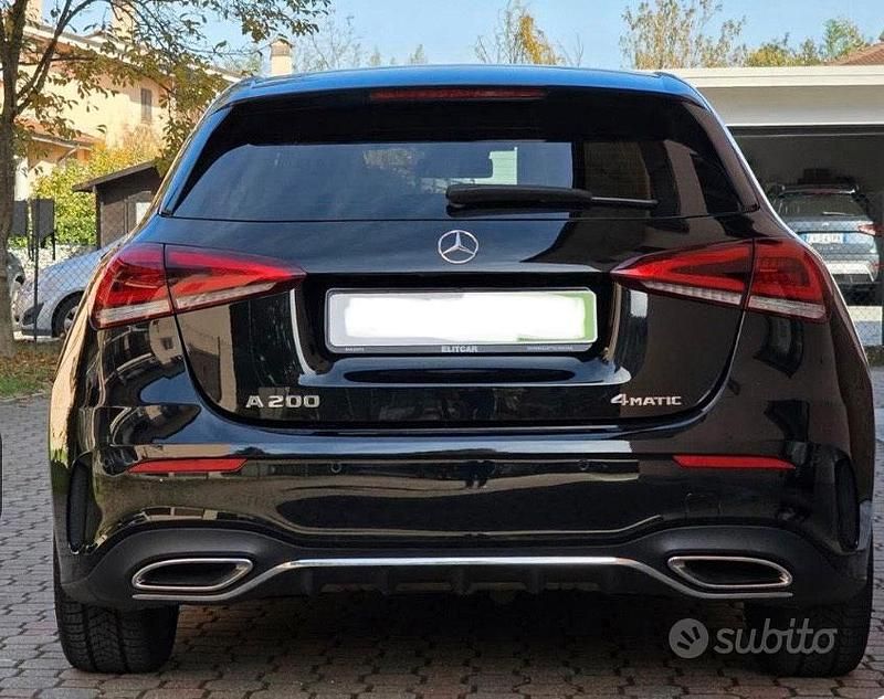 Usata Mercedes A200 Premium 163 CV (119 kW) 2021 Nero Berlina