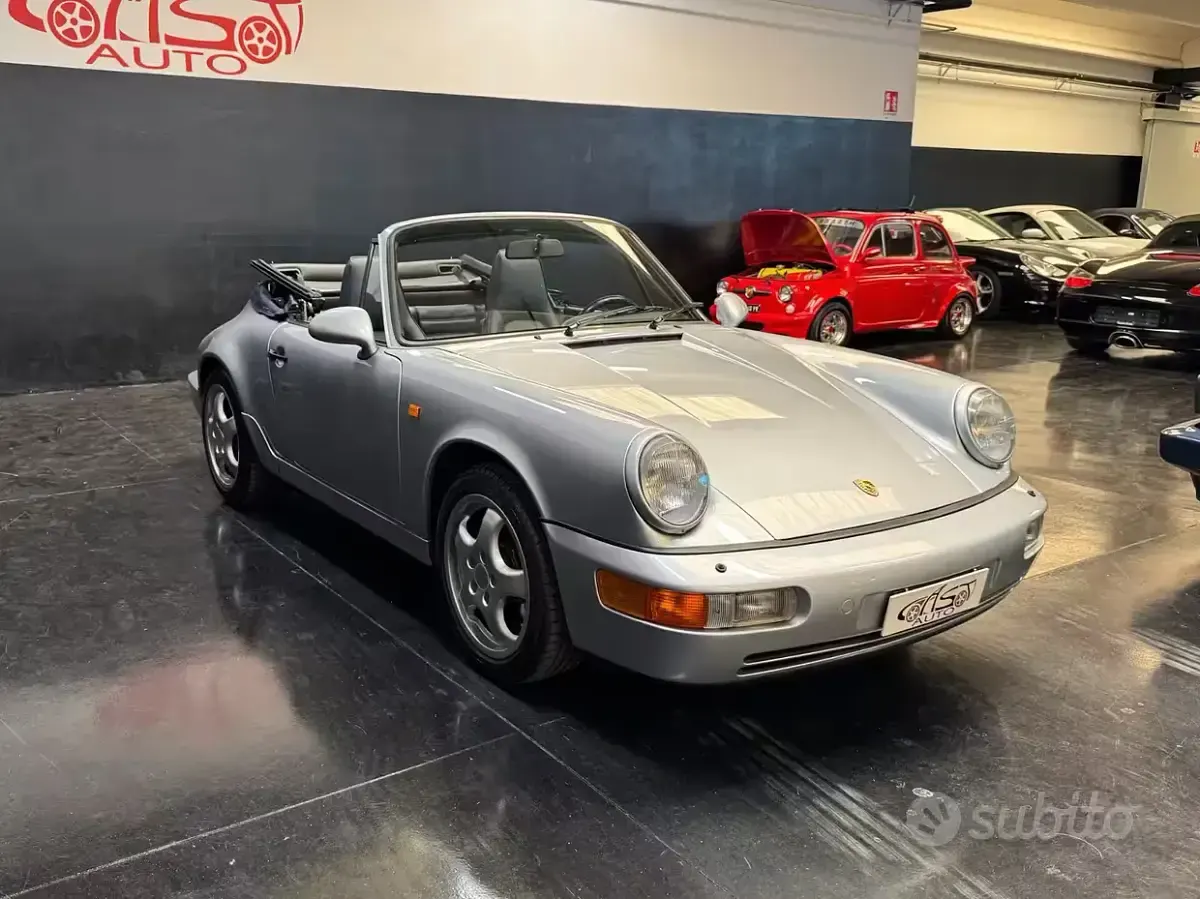 Usata Porsche 911 Carrera Cabriolet 250 CV (183 kW) 1991 Grigio Cabrio