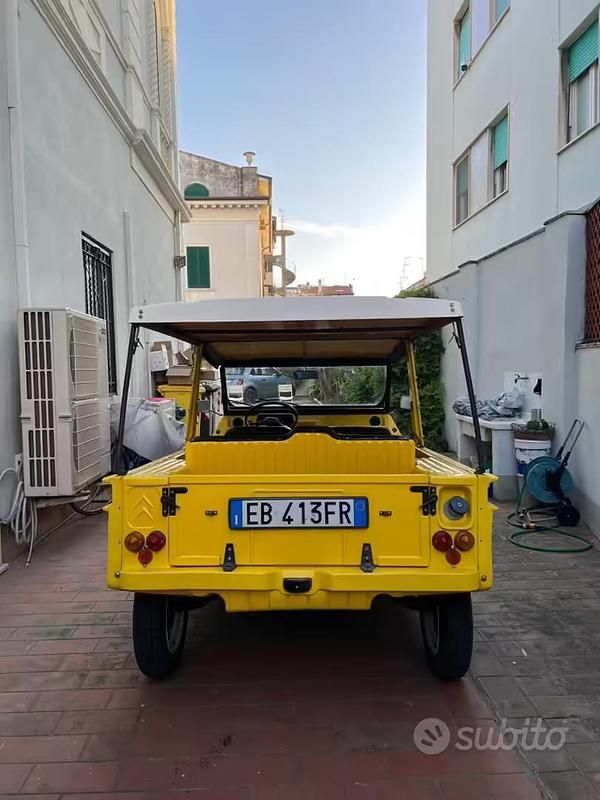 Usata Citroën Méhari 1970 Giallo Cabrio