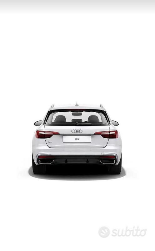 Usata Audi A4 S-Line 190 CV (139 kW) 2020 Bianco Berlina