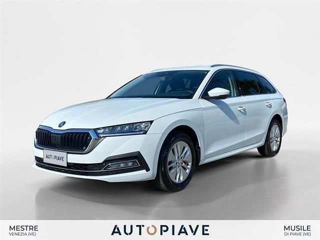 Bianco Usata 2024 Skoda Octavia Executive Station wagon | 27.800 € (Buon prezzo) - Immagine 1/4