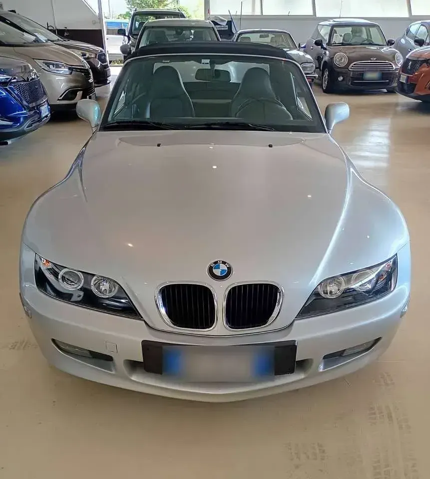 Usata BMW Z3 118 CV (86 kW) 2001 Argento Cabrio