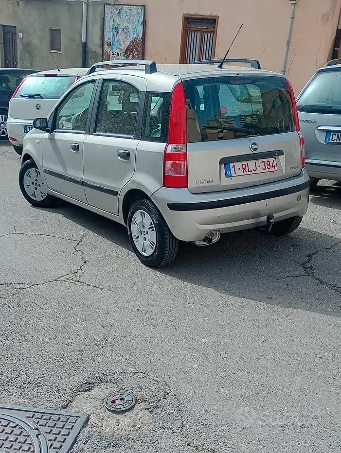 Usata Fiat Panda Dynamic 75 CV (55 kW) 2007 Grigio Utilitaria