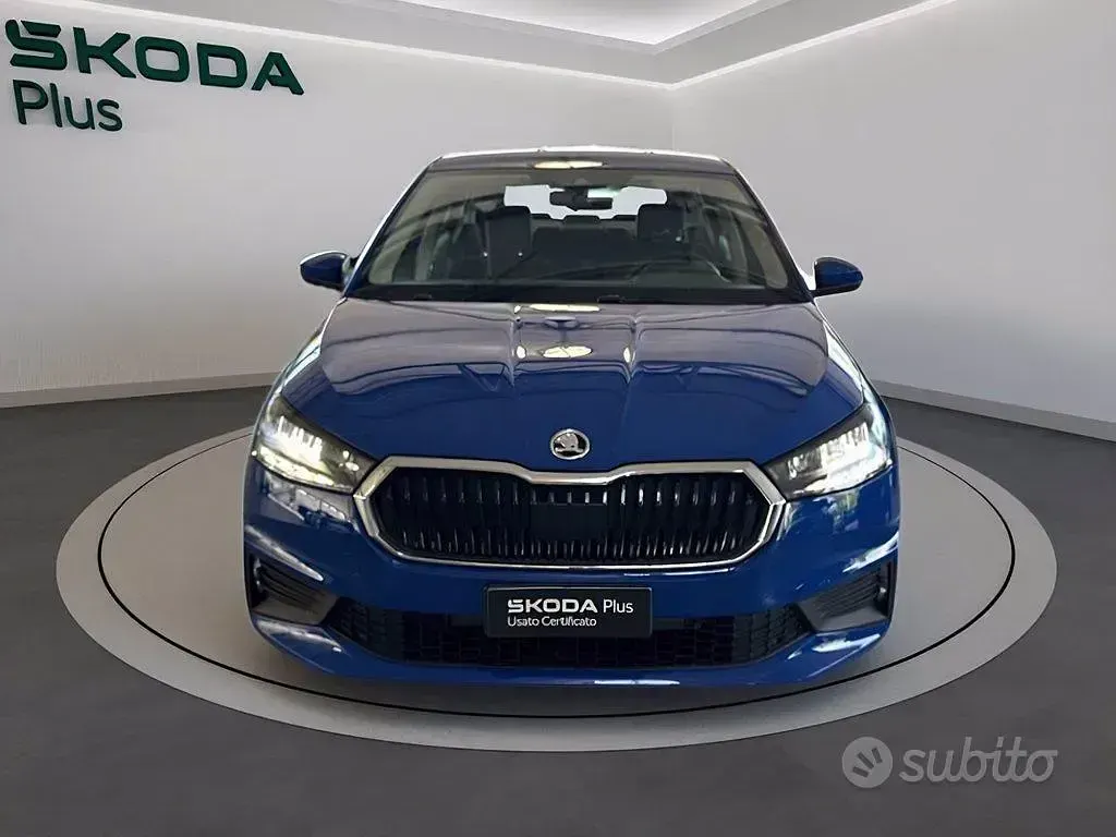 Usata Skoda Fabia Ambition 65 CV (47 kW) 2023 Blu mediterraneo met Utilitaria