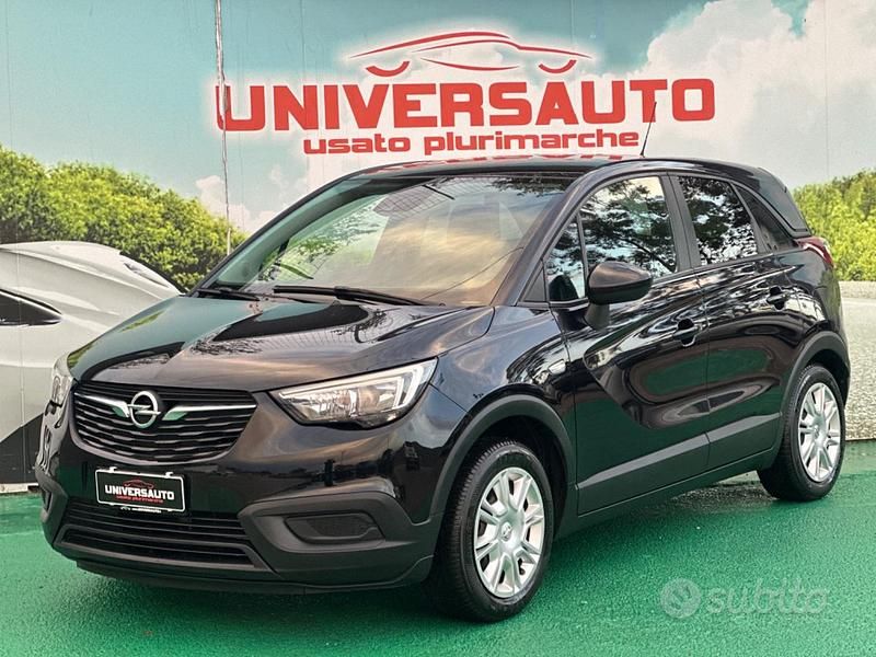 Usata Opel Crossland X 83 CV (61 kW) 2019 Nero SUV