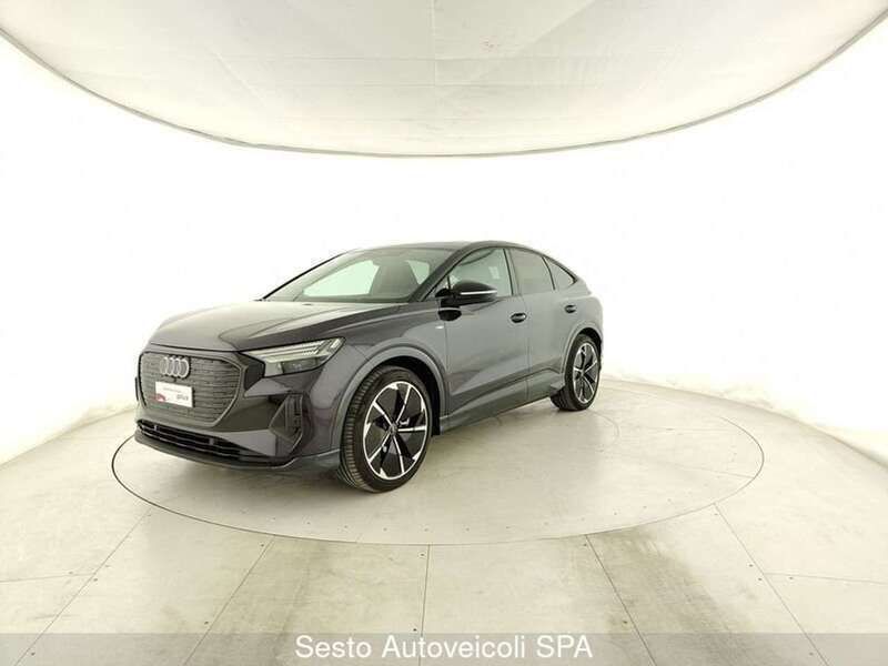 Viola Usata 2024 Audi Q4 Sportback e-tron S-Line SUV | 45.900 € - Immagine 1/4