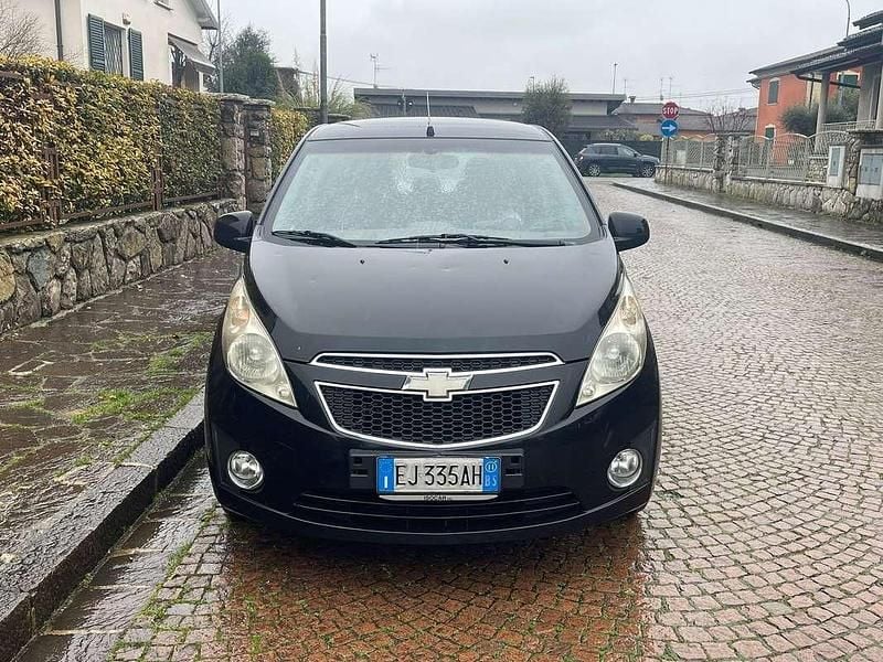 Usata Chevrolet Spark LS 68 CV (50 kW) 2011 Nero Utilitaria