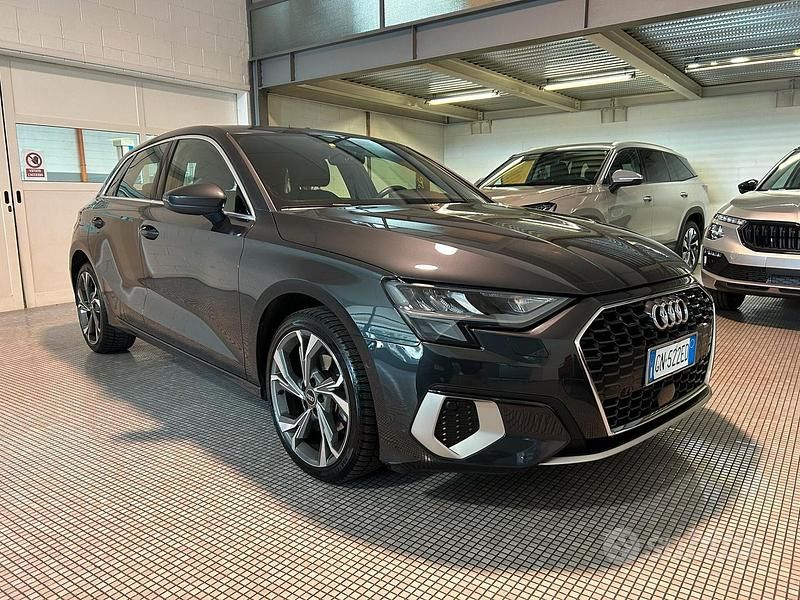 Usata Audi A3 Advanced 150 CV (110 kW) 2023 Grigio Berlina