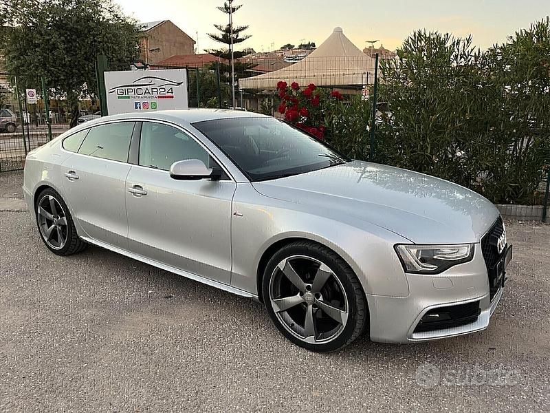 Usata Audi A5 S-Line 177 CV (130 kW) 2012 Grigio Coupé