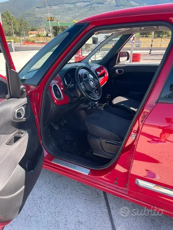 Usata Fiat 500 95 CV (69 kW) 2017 Rosso Utilitaria