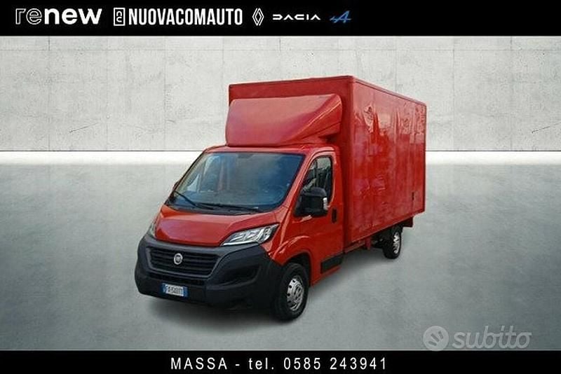 Usata Fiat Ducato 150 CV (110 kW) 2019 Rosso Furgone