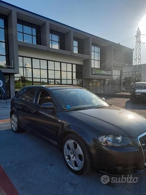 Usata Audi A3 Ambition 169 CV (124 kW) 2008 Grigio Utilitaria
