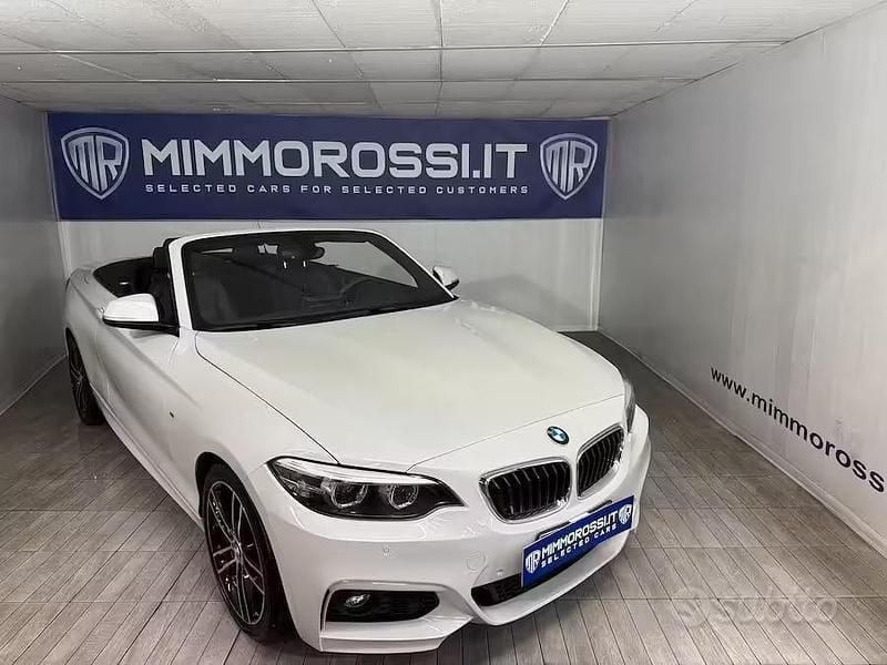 Usata BMW 220 M Sport 190 CV (139 kW) 2019 Bianco Cabrio