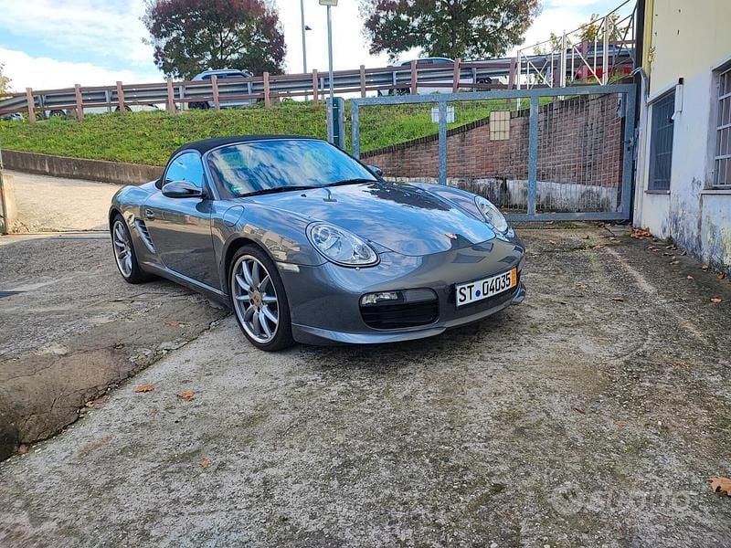 Grigio Usata 2008 Porsche Boxster Cabrio | 31.900 € - Immagine 1/4