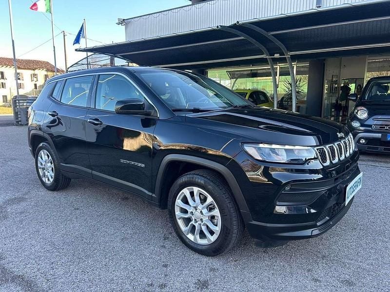 Nero Usata 2021 Jeep Compass Limited SUV | 19.500 € (Buon prezzo) - Immagine 1/3