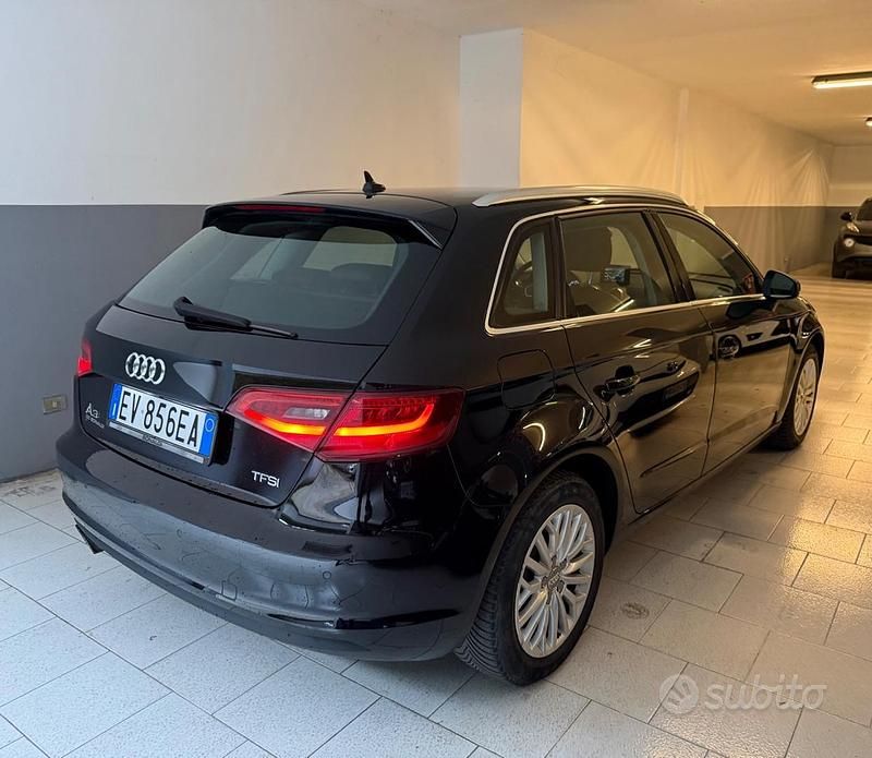 Usata Audi A3 Attraction 122 CV (89 kW) 2014 Nero Berlina