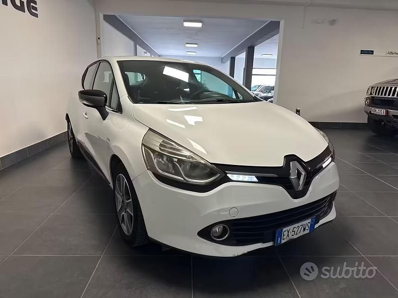 Usata Renault Clio IV 75 CV (55 kW) 2015 Bianco Berlina