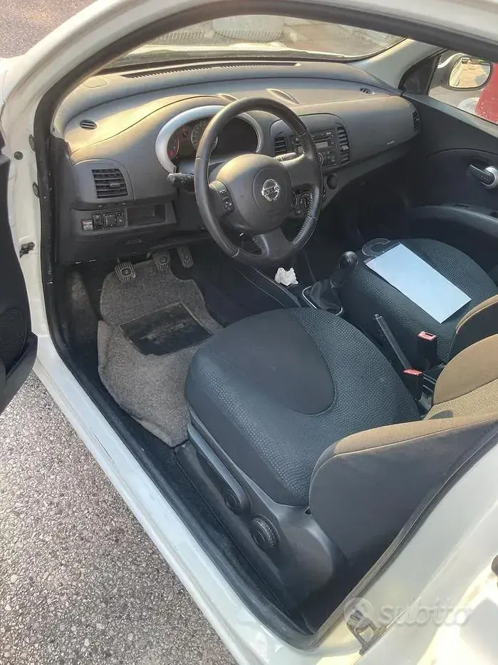Usata Nissan Micra 80 CV (58 kW) 2010 Bianco Utilitaria